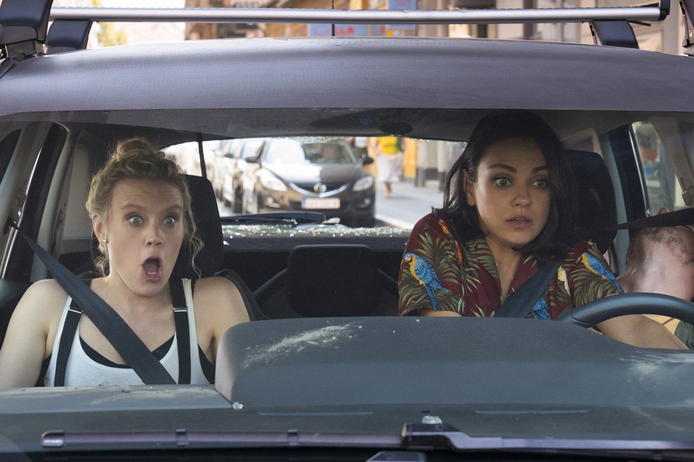 Two Women Driving a Car