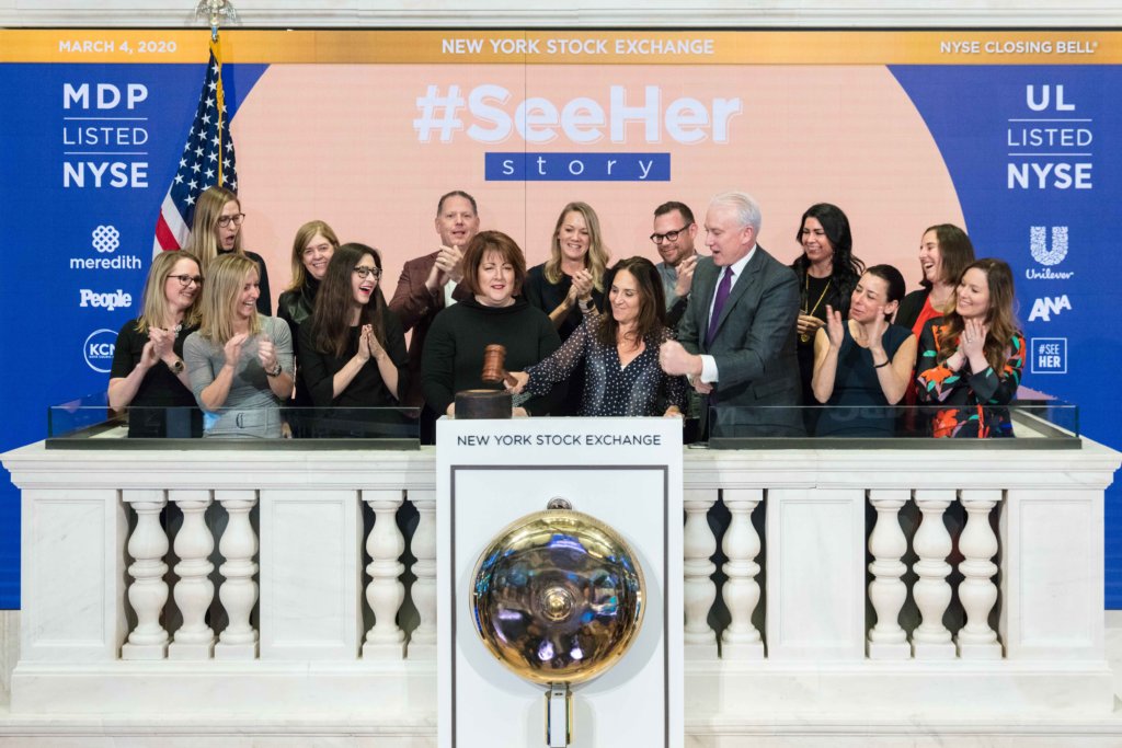 SeeHer Rings the Closing Bell at NYSE