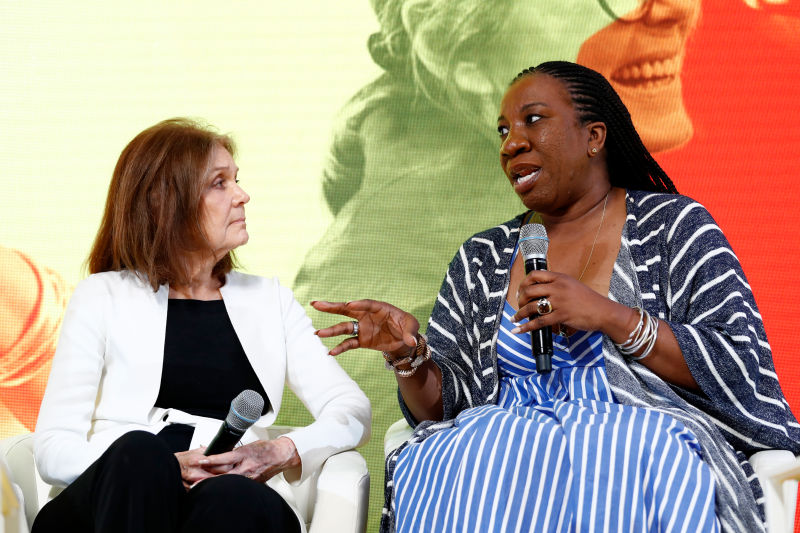 Tarana Burke and Gloria Steinem