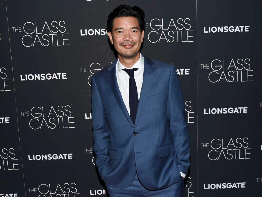 Man in front of Glass Castle Step and Repeat