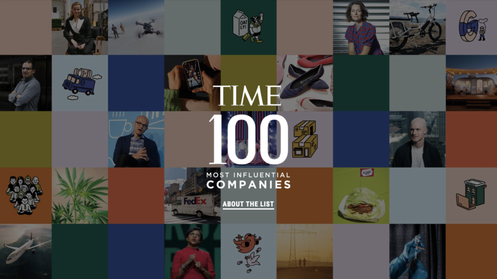 Time 100 Most Influential Companies 2021