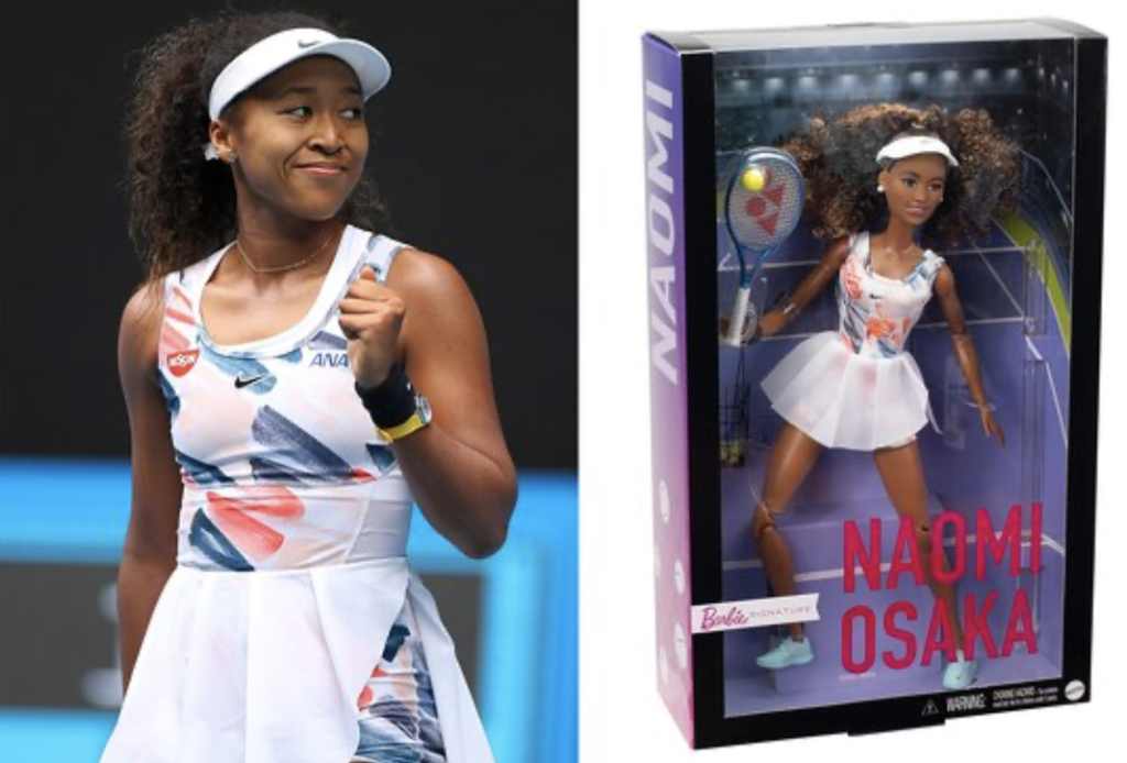 Naomi Osaka Barbie Doll